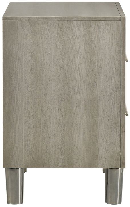 New Classic® Home Furnishings Lennox Gray Nightstand-4