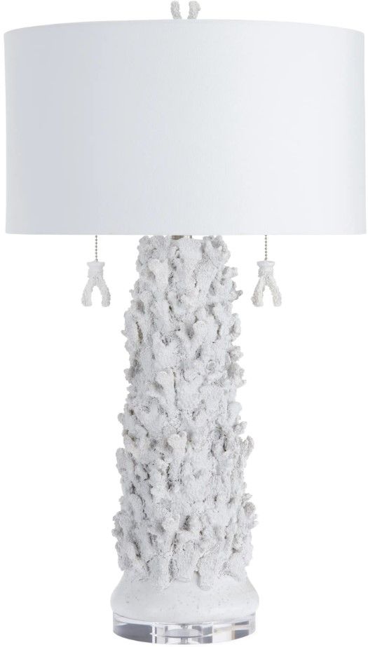 Crestview Collection Coraline White Table Lamp-0