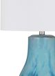 Bassett Mirror Duncombe Blue/White Table Lamp-1