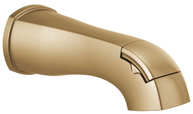 Delta Stryke® Lumicoat® Champagne Bronze Diverter Tub Spout-0