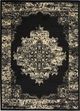 Nourison Home™ Grafix Black 5'x7' Style 1 Area Rug-0
