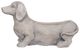 A & B Home Manon Gray Dog Planter-2