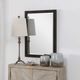 Uttermost® Gower Aged Black Mirror-2