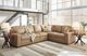 Signature Design by Ashley® Bandon 3-Piece Toffee Right-Arm Facing Sectional-4