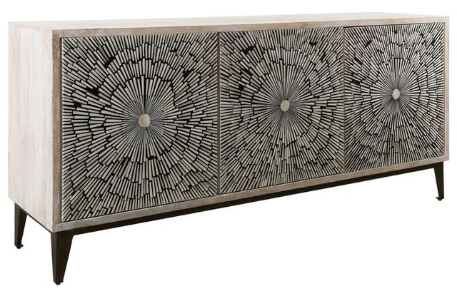 Parker House® Crossings Big Bang Light Washed Natural Console-0