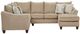 Affordable Furniture 7750 2-Piece Grid Mushroom U-Shaped Sectional-2