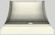 Vent-A-Hood® Designer Series 48" Biscuit Wall Mounted Range Hood-1