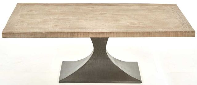 Nest Home Collections Makenzie Iron/Light Grey Coffee Table-1