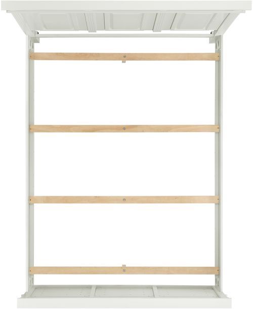 Elements International Bridgestone 4-Piece Antique White Queen Panel Bedroom Set-2