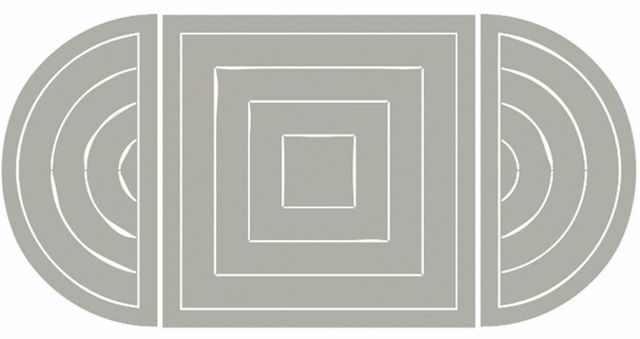 Lane Venture® Contempo Gray Tea Table-1