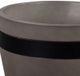 Armen Living Obsidian Grey Medium Indoor/Outdoor Planter-3