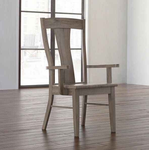 Bassett® Furniture Customizable Benchmade Barnes Dining Arm Chair-4