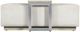 Hooker® Furniture Melange Bridged Cream Cocktail Table with Light Wood Base-2