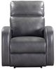 Parker House® Devin Pebble Gray Manual Recliner-2