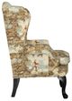 Best® Home Furnishings Field & Stream Home Sylvia ABX1 Wing Back Chair with Antique Black Legs-2