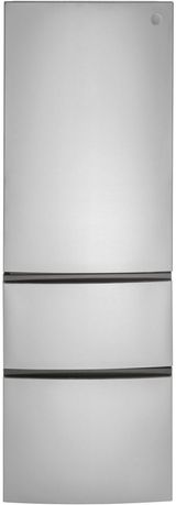 GE® 11.9 Cu. Ft. Stainless Steel Counter Depth Bottom Freezer Refrigerator