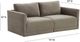 TOV Furniture Willow Taupe Modular Loveseat-2