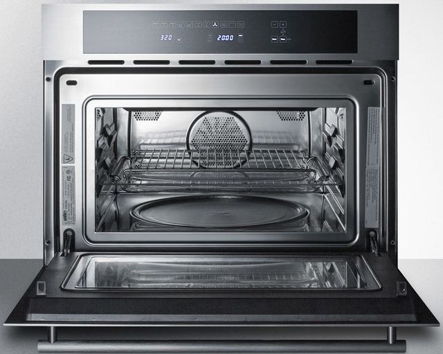 Summit® 24" Stainless Steel Electric Built In Single Oven-1