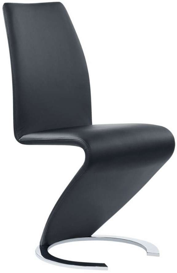 Global Furniture Black Dining Side Chair-0