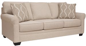 Front view of the Ashley® Belcaro Place Jute Sofa