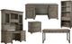 Riverside Furniture Sloane Gray Wash Bunching Bookcase-3