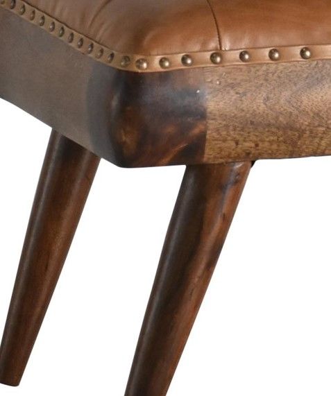 Jaipur Furniture Chaney Brown Ottoman-2