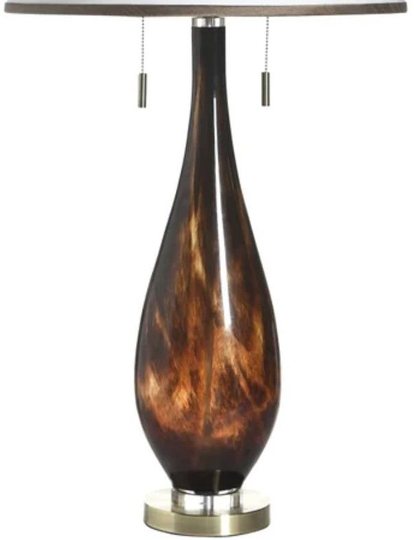 Stylecraft Washed Tortoise Table Lamp-2