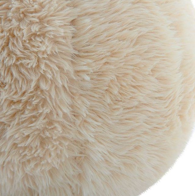 Uttermost® Abide 2-Piece Caramel Ball Sheepskin Pillows Set-2