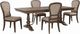 Liberty Furniture Americana Farmhouse 5-Piece Black/Dusty Taupe Trestle Dining Table Set-0