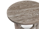 Bassett® Furniture Customizable BenchMade Liam Oak Round End Table-4