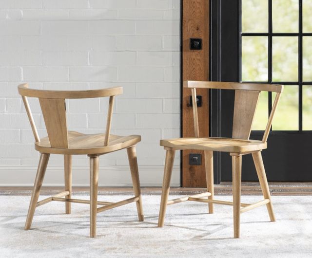 Legacy Classic Xxx's and Ooo's Amber Splat Back Dining Side Chair-1