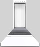 Vent-A-Hood® 30" White Wall Mounted Range Hood-1