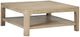 Coaster® Solano 2-Piece Weathered Mango Square Occasional Table Set-3
