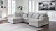 Benchcraft® Gabyleigh 2-Piece Nickel Left-Arm Facing Sectional and Chaise-3