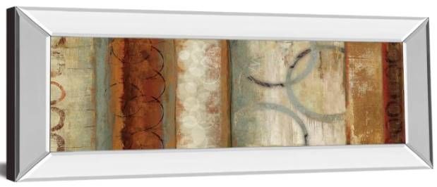 Classy Art Juncture II by Tom Reeves Mirrored Frame Wall Art-1