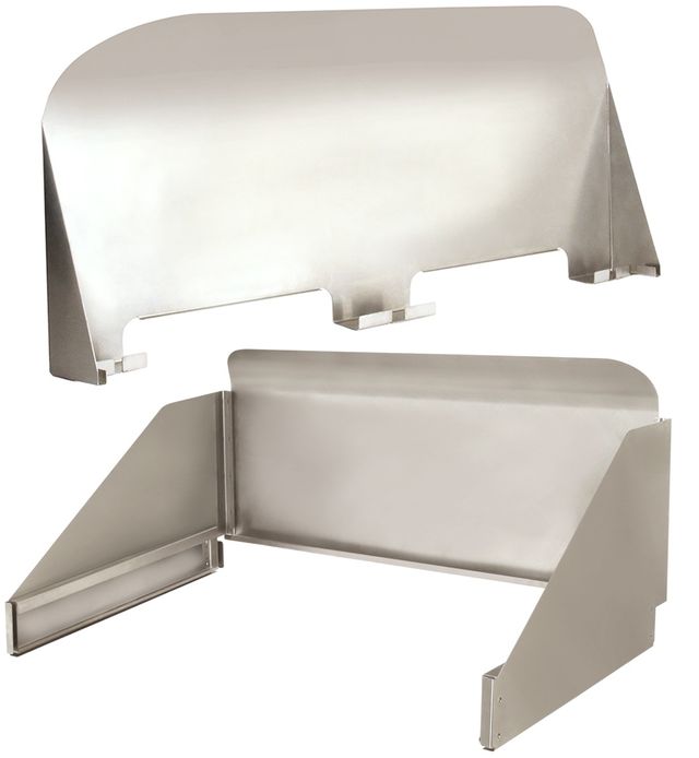Alfresco® Stainless Steel 56" Wind Guard for Cart Grill