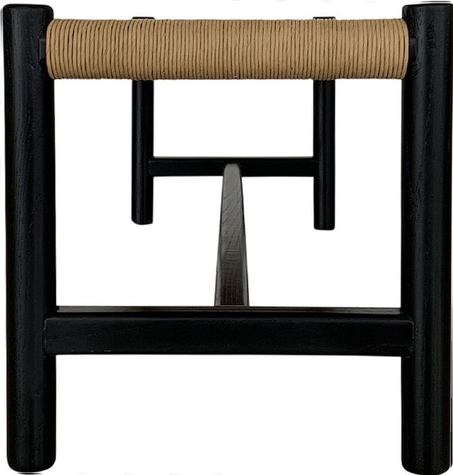 Moe's Home Collection Hawthorn Black Small Bench-3