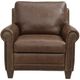 Leather Italia™ Savino Braxton Vintage Brown Coffee Chair-0