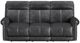 Flexsteel® Alexander Weathered Gray Power Reclining Sofa with Console, Power Headrest and Lumbar-1