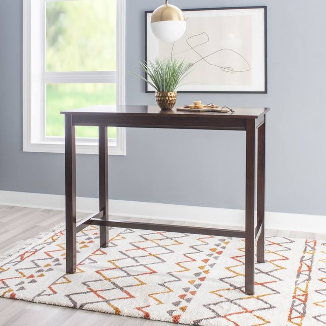 Linon Claridge Brown Pub Table-1