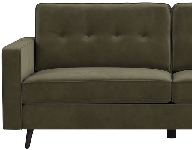 Intercon Mable Loden Green Velvet Sofa-1