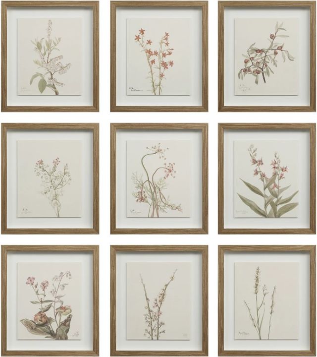 Renwil® Crema 9-Piece Wall Art Set-0