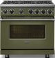Viking® 7 Series 36" Martini Pro Style Natural Gas Range-2