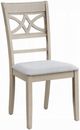 ACME Furniture Ferris 2-Piece Antique Gray Side Chair Set-0