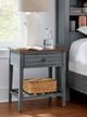 aspenhome® Pinebrook Denim Nightstand-1