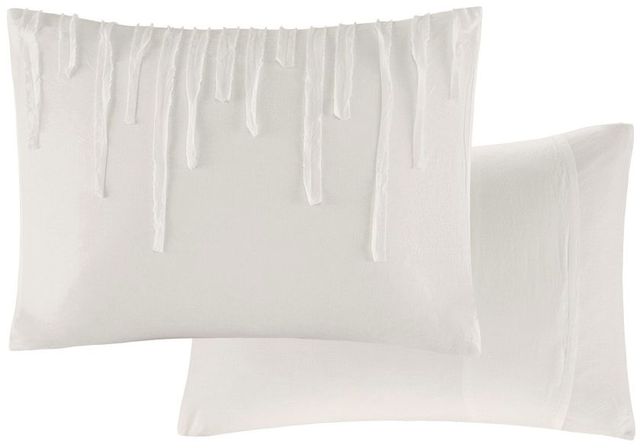 Olliix by Urban Habitat Ivory Full/Queen Paloma Cotton Comforter Set-3