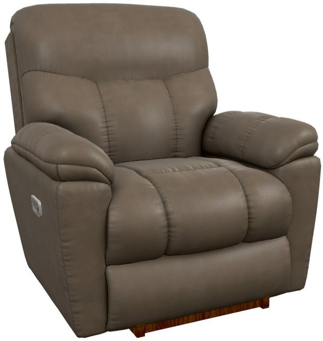 La-Z-Boy® Morrison Mink Power Rocking Recliner with Headrest-0