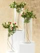 K & K Interiors Red 28 Inch 5 Bud Peony Stem-1