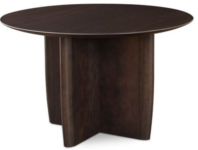 Bassett® Furniture Dresden Currant Dark Cherry 48" Round Dining Table-0