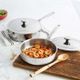 Le Creuset® 4.3 L Stainless Steel Sauté Pan-4